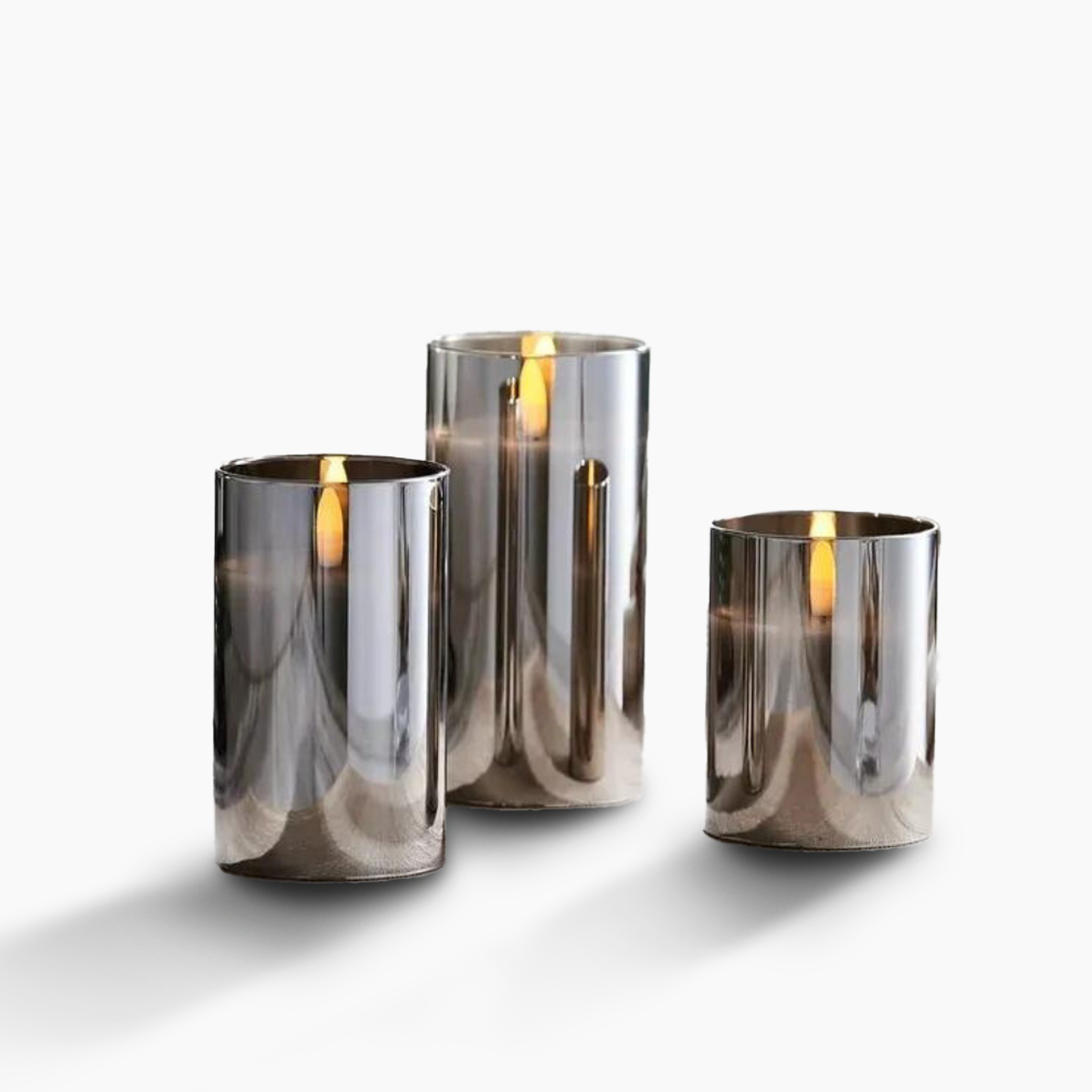 Bougie parfumée Chic en verre - 3 pour le prix de 1 - BlxckFR