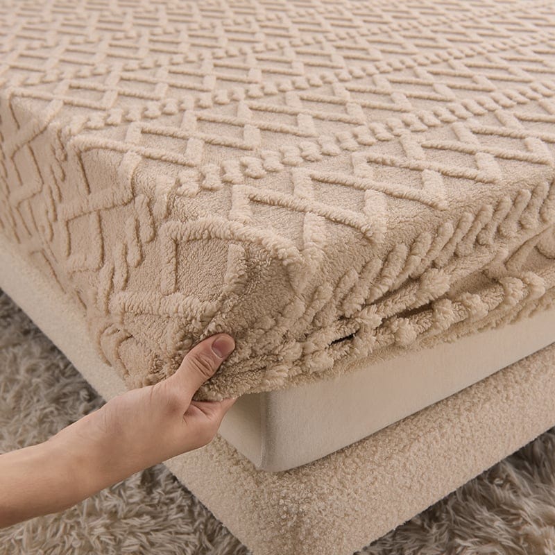 Housse de Couette Douce Velours Literie Luxe