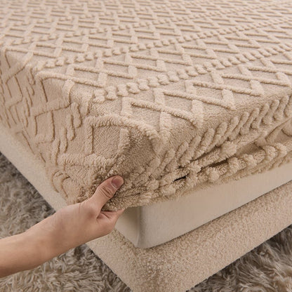Housse de Couette Douce Velours Literie Luxe