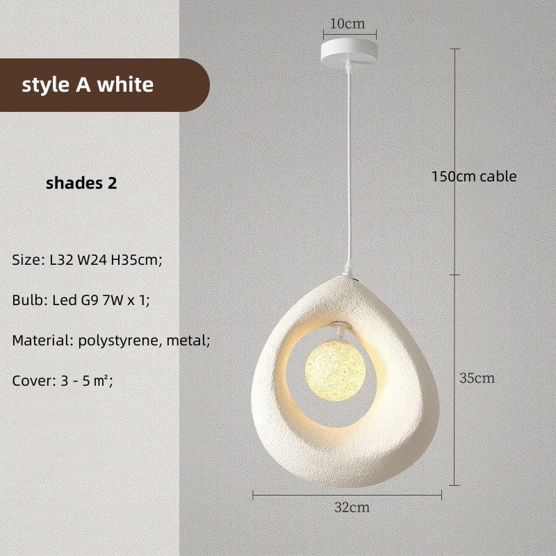Luminaire Suspendu Élégant Bois LED