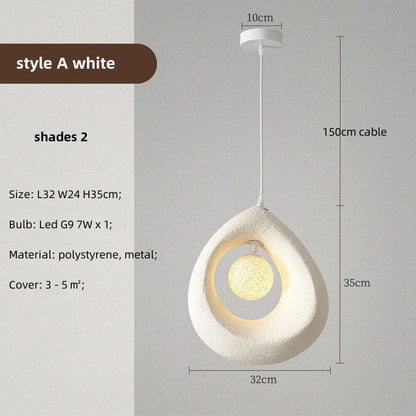 Luminaire Suspendu Élégant Bois LED