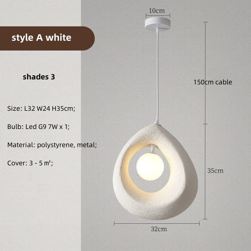 Luminaire Suspendu Élégant Bois LED