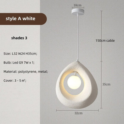 Luminaire Suspendu Élégant Bois LED