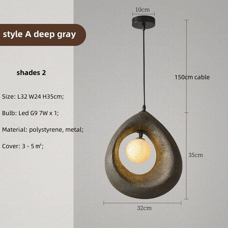 Luminaire Suspendu Élégant Bois LED