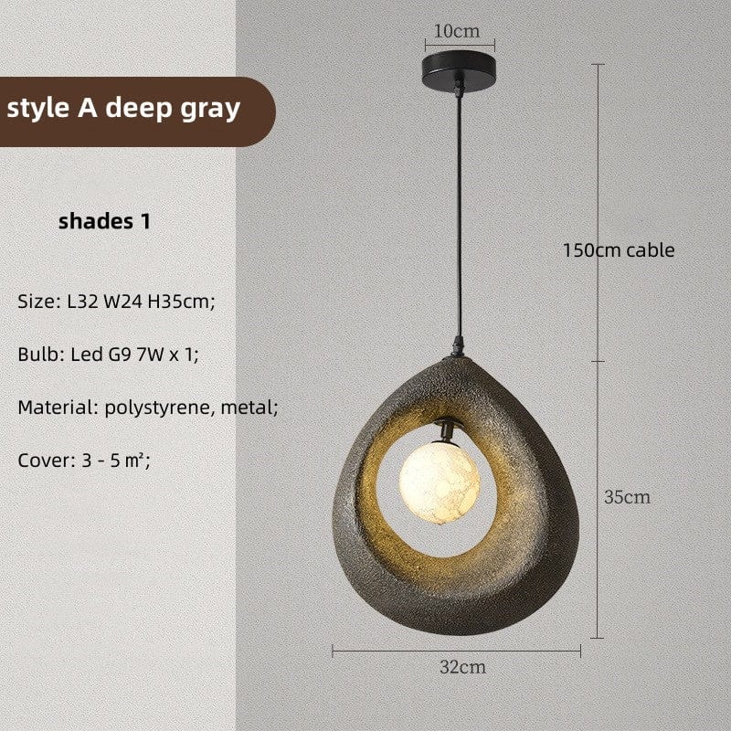 Luminaire Suspendu Élégant Bois LED