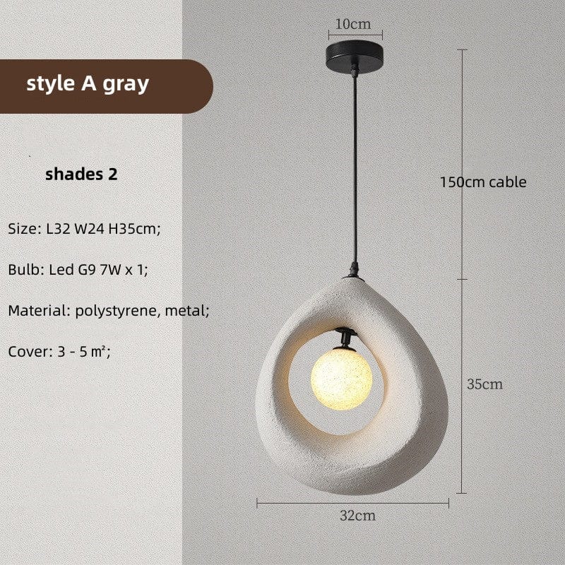 Luminaire Suspendu Élégant Bois LED