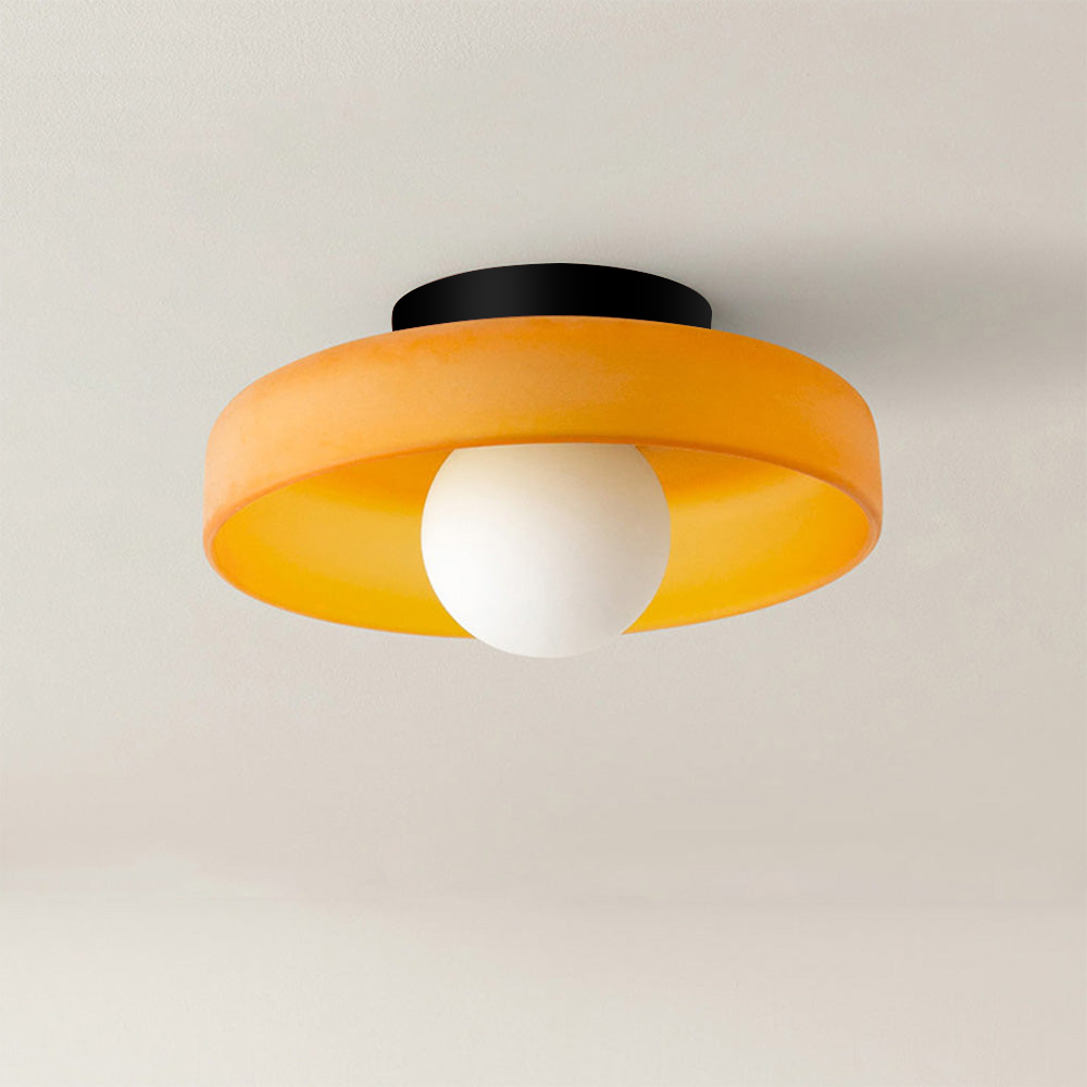 Lampe Design Rond en Verre - Déco Élégante pour Maison - Foivo