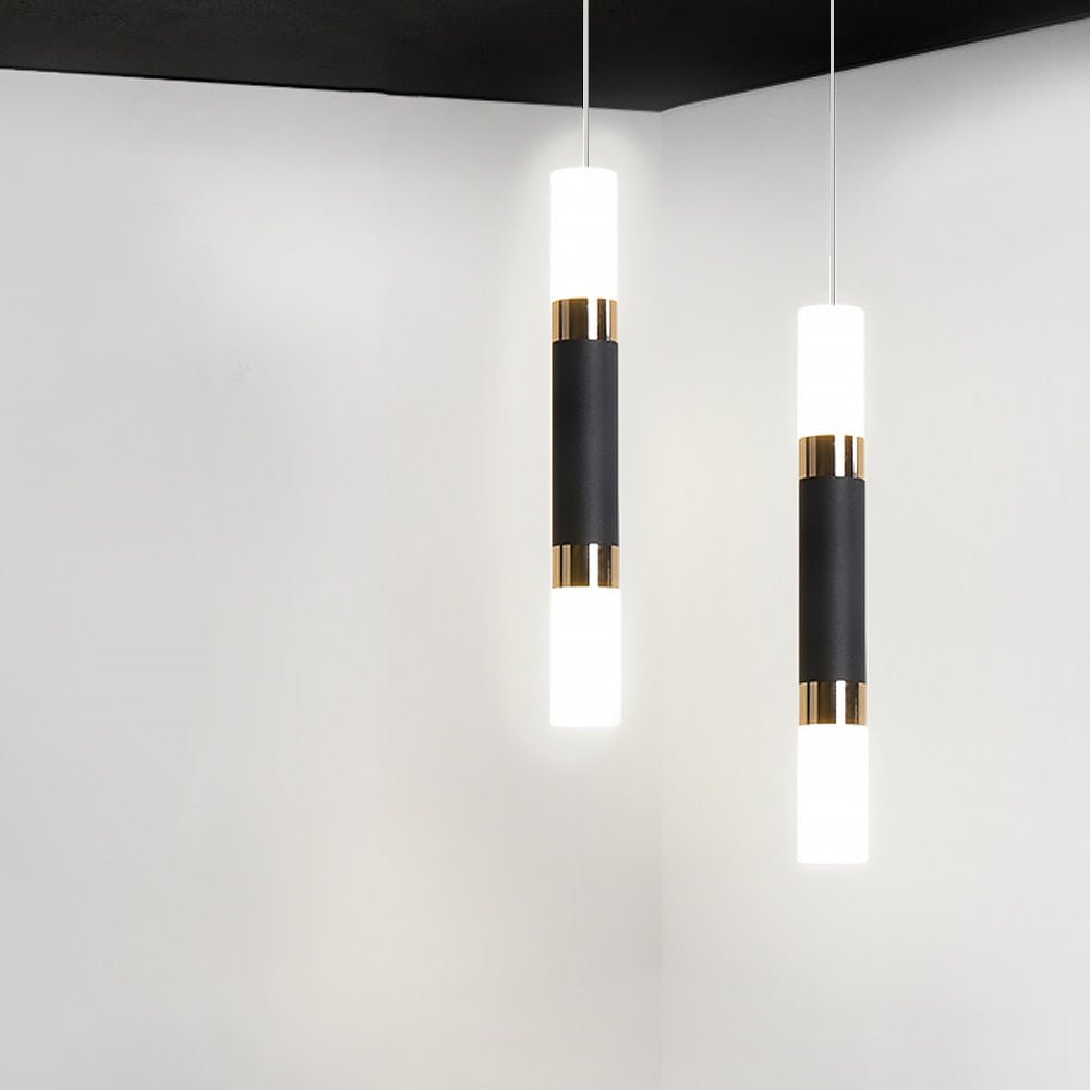 Luminaire Suspendu Design en Verre et Métal
