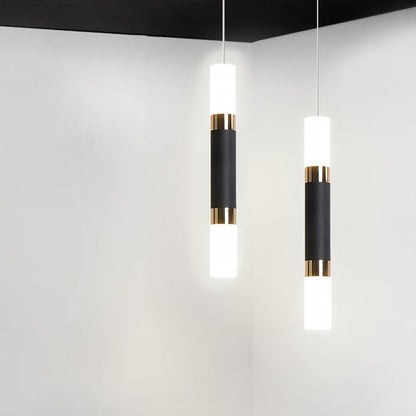Luminaire Suspendu Design en Verre et Métal