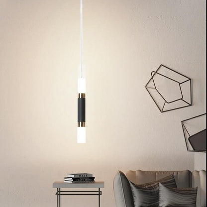 Luminaire Suspendu Design en Verre et Métal
