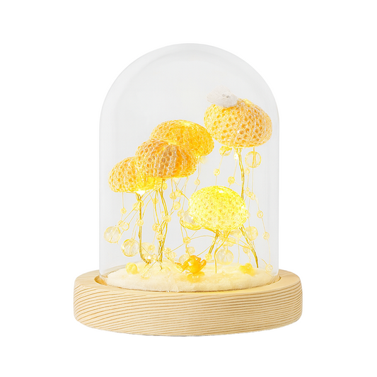 Lampe de Table Verre avec Éclairage Doux - BlxckFR