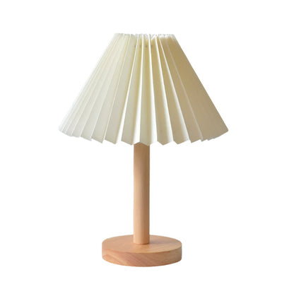 Lampe de Chevet Élégante Plissée – Chic Nordique - BlxckFR