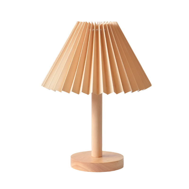 Lampe de Chevet Élégante Plissée – Chic Nordique