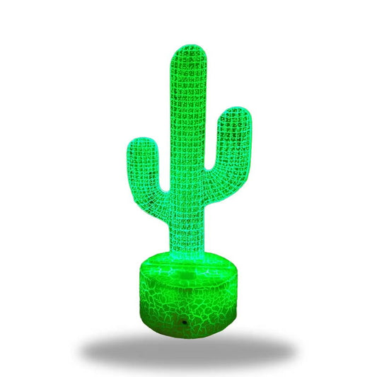 Lampe Cactus Colorée Décorative - BlxckFR