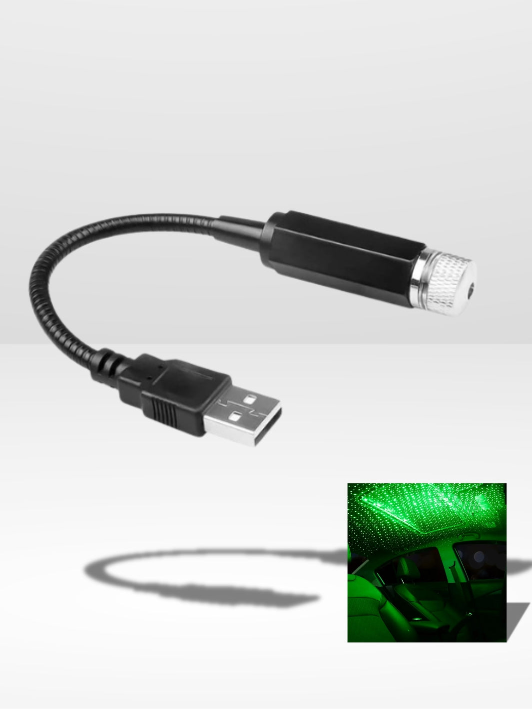 Lampe LED Ambiance Voiture Étoilée