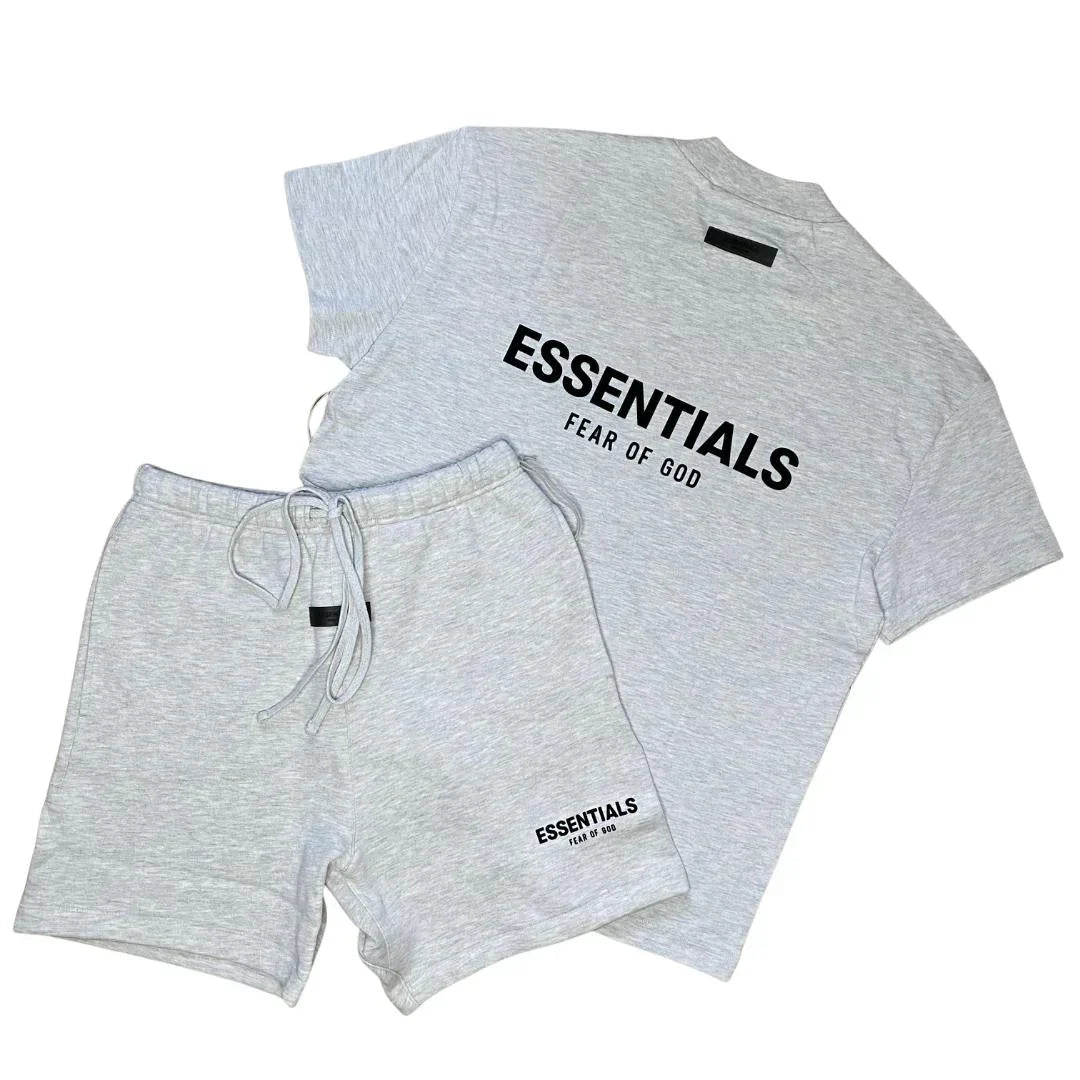 Ensemble T-shirt et short Décontracté Unisexe Oversize