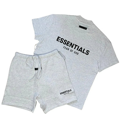 Ensemble T-shirt et short Décontracté Unisexe Oversize