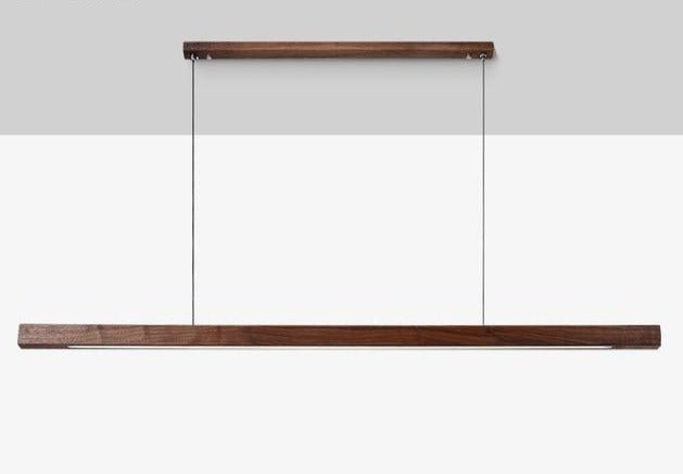 Lampe Suspendue Bois LED Élégante Réglable