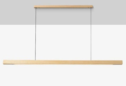 Lampe Suspendue Bois LED Élégante Réglable