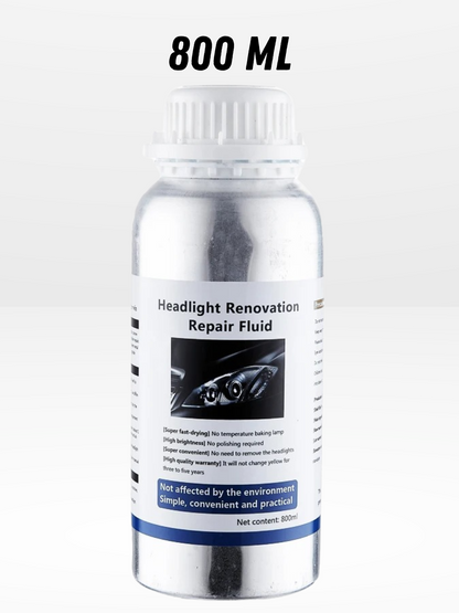 Liquide de réparation phare voiture - Réparateur optique auto rapide