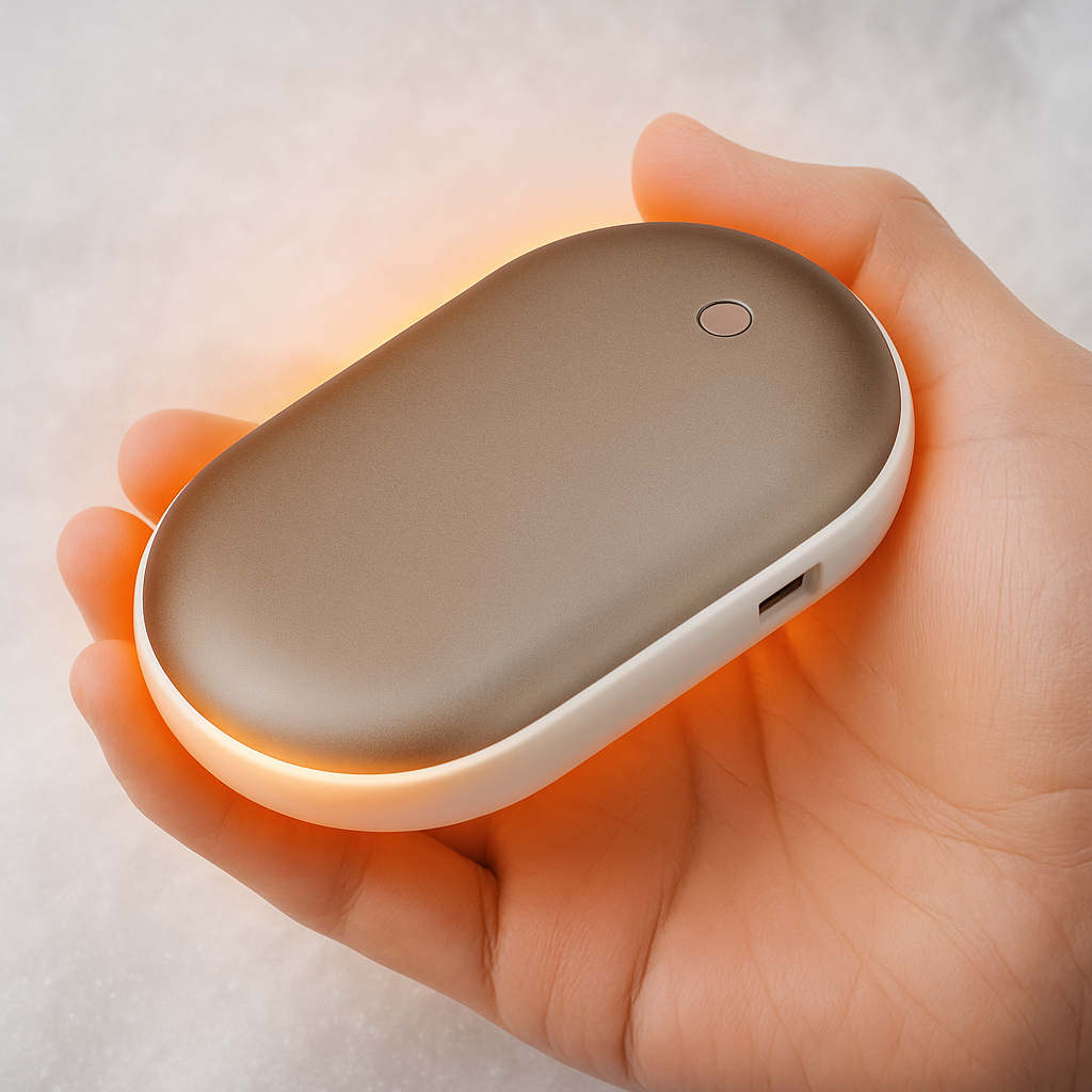 Chauffe-mains Réchargeable Compacte Batterie Portable