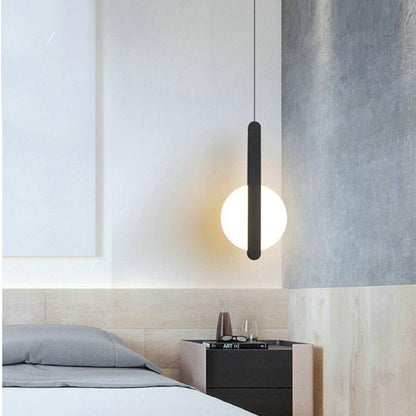 Luminaire LED Suspenu Chaleureux | Teinte de Lumière Variable et Design Raffiné