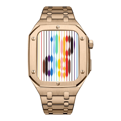 Montre Connectée Étui Acier Inoxydable Élégant