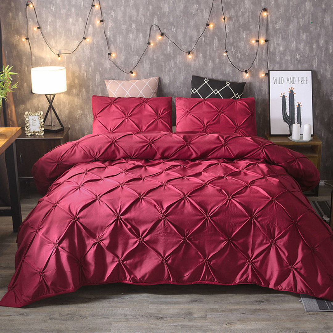 Housse de Couette Coton Doux Literie - BlxckFR