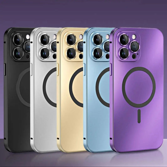 Étui Métal Magnétique | Protection Élégante pour iPhone - BlxckFR