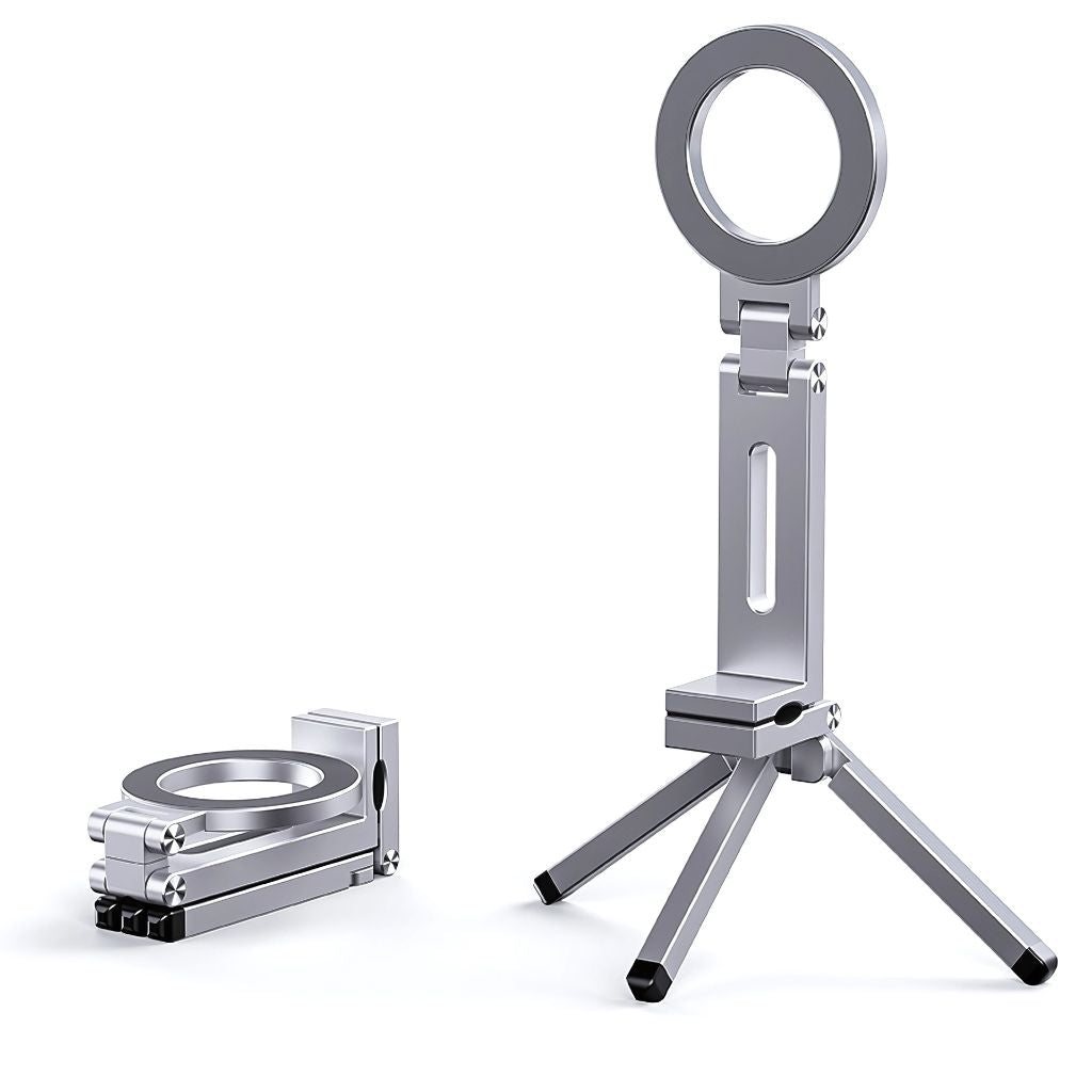 Support Téléphone Magnétique avec Base Alu Robuste - BlxckFR