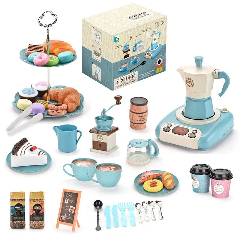 Jeune Chef - Cuisine de Jouet pour Filles avec Plaque de Cuisson Interactive