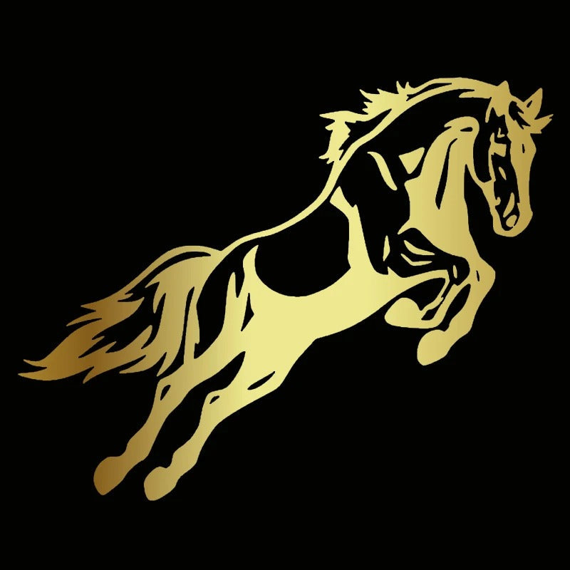 Stickers Chevaux Élégants pour Ordinateur