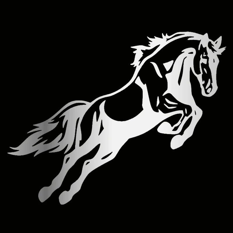 Stickers Chevaux Élégants pour Ordinateur