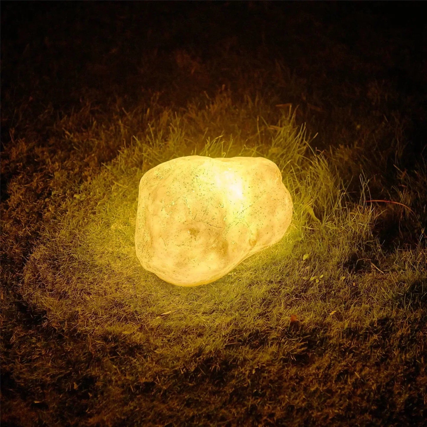 Luminaires Solaire Extérieurs en Pierre | Éclairage Énergétique pour Jardins - Foivo