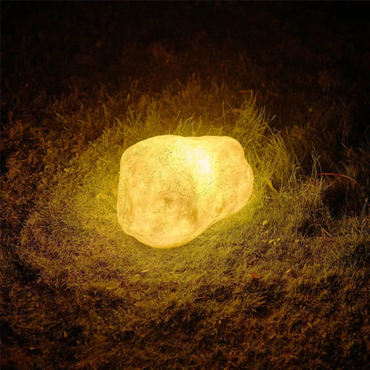 Luminaires Solaire Extérieurs en Pierre | Éclairage Énergétique pour Jardins - Foivo