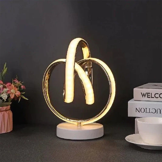 Lampe de Table LED Élégante Courbe Design Minimaliste - BlxckFR