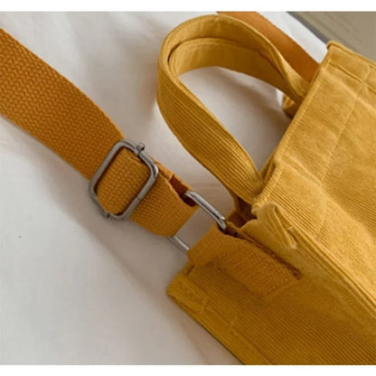 Sac à main Femme Velours côtelé Carré