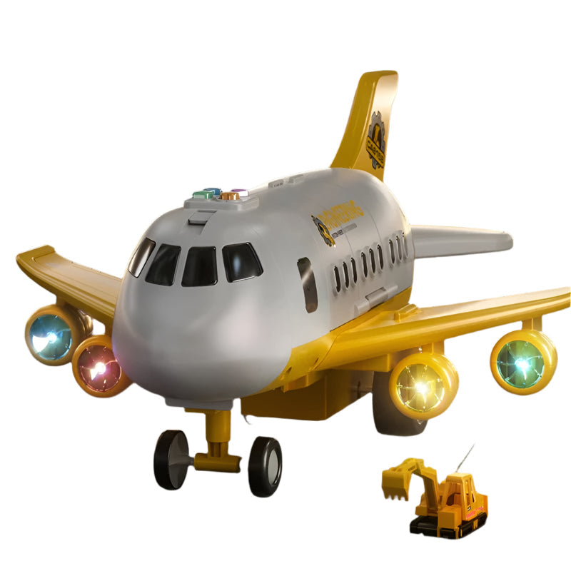 Avion de Transport Jouet - Ensemble de Jeu d'Aviation pour Enfants - BlxckFR