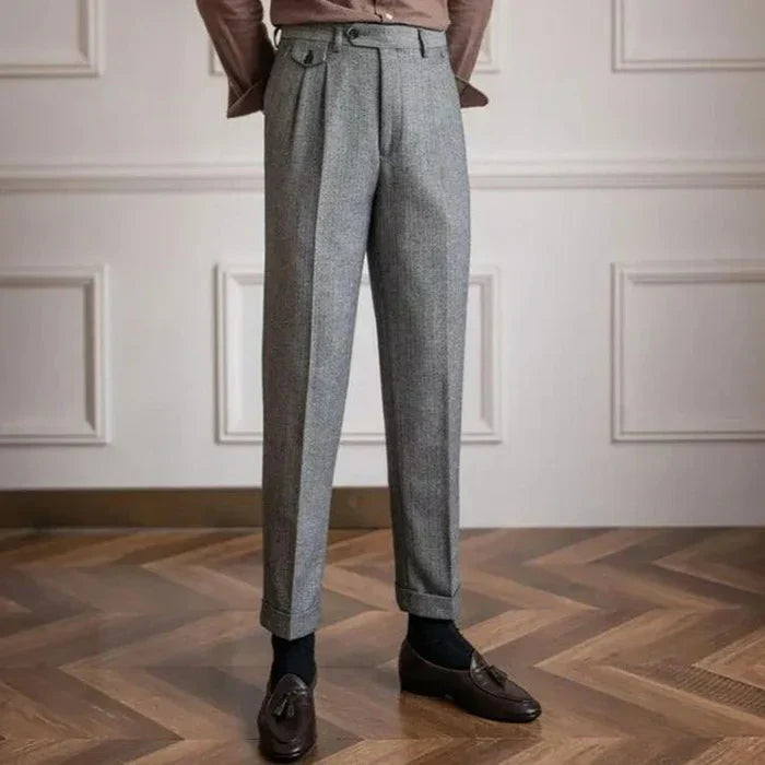 Pantalon Costume Laine Douce et Raffiné