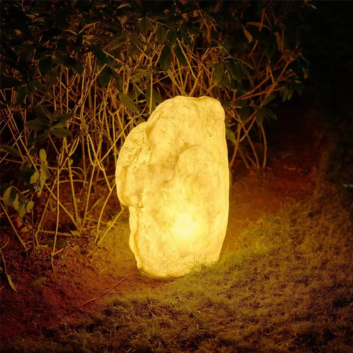 Luminaires Solaire Extérieurs en Pierre | Éclairage Énergétique pour Jardins