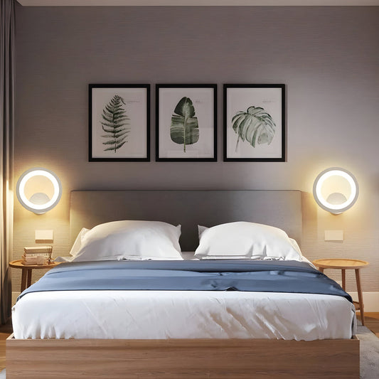 Lampe murale design LED circulaire - BlxckFR