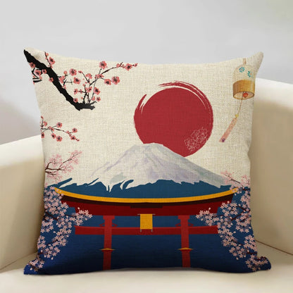 Oreiller Décoratif Style Japonais