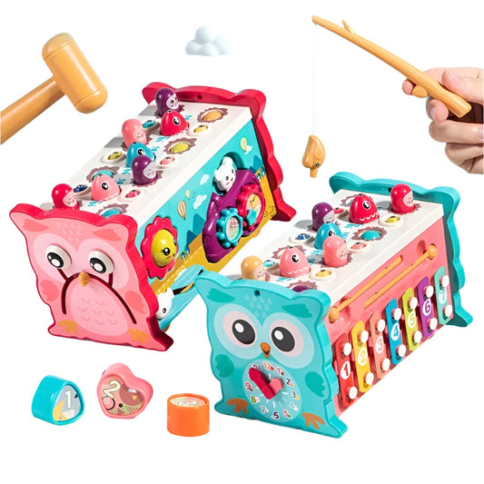 Jeu d'Imitation Hibou Magnétique Éducatif - BlxckFR