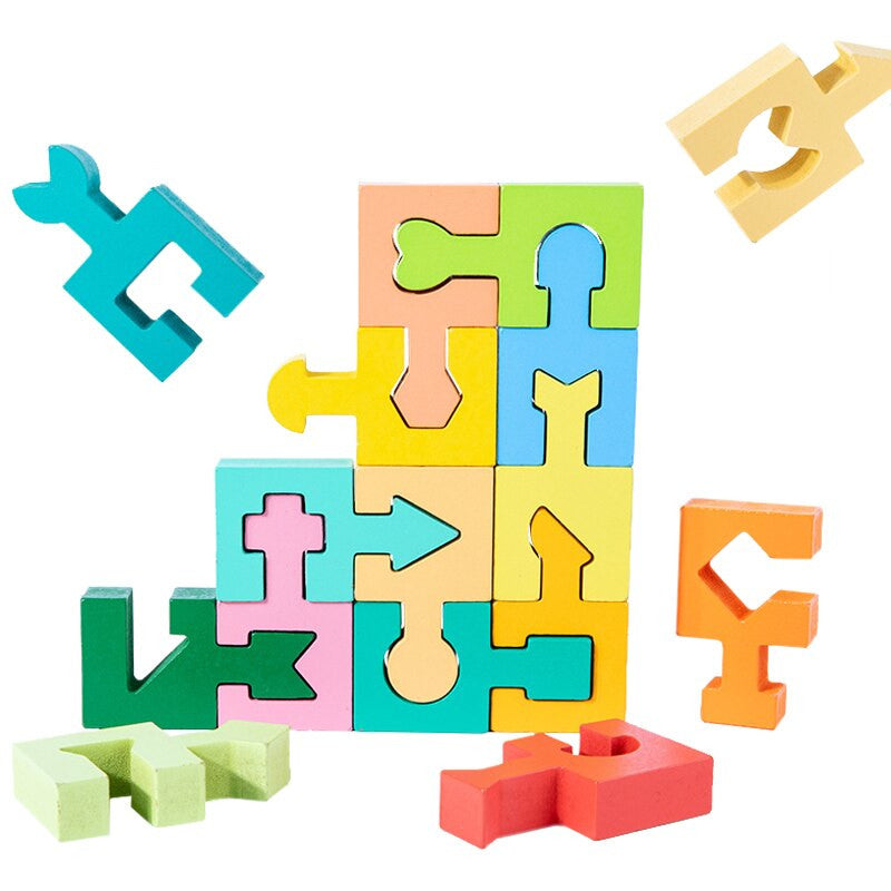 Jeu Éducatif Puzzle Enfants Créatif - BlxckFR