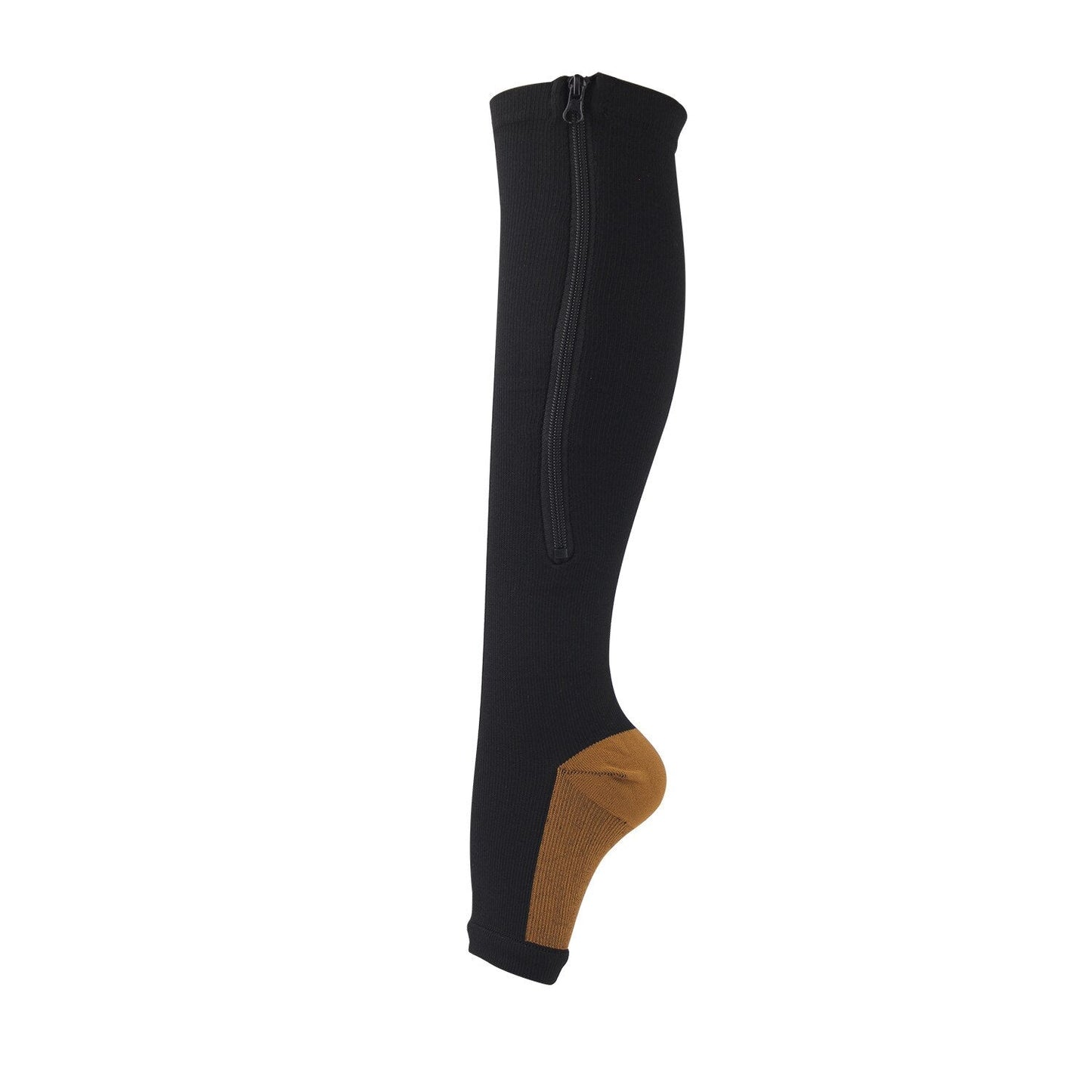 Chaussettes de Compression à Fermeture Éclair pour Meilleure Circulation