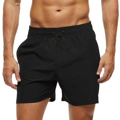 Shorts de sport et plage légers avec poches zippées