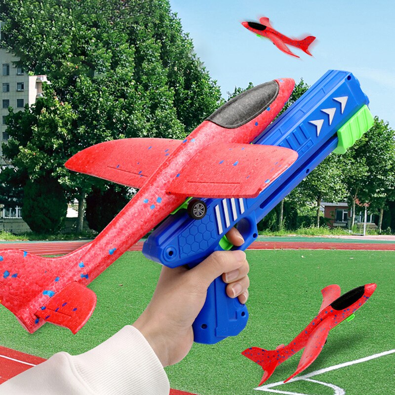 Avion de Chasse Lanceur Amusant pour Enfants