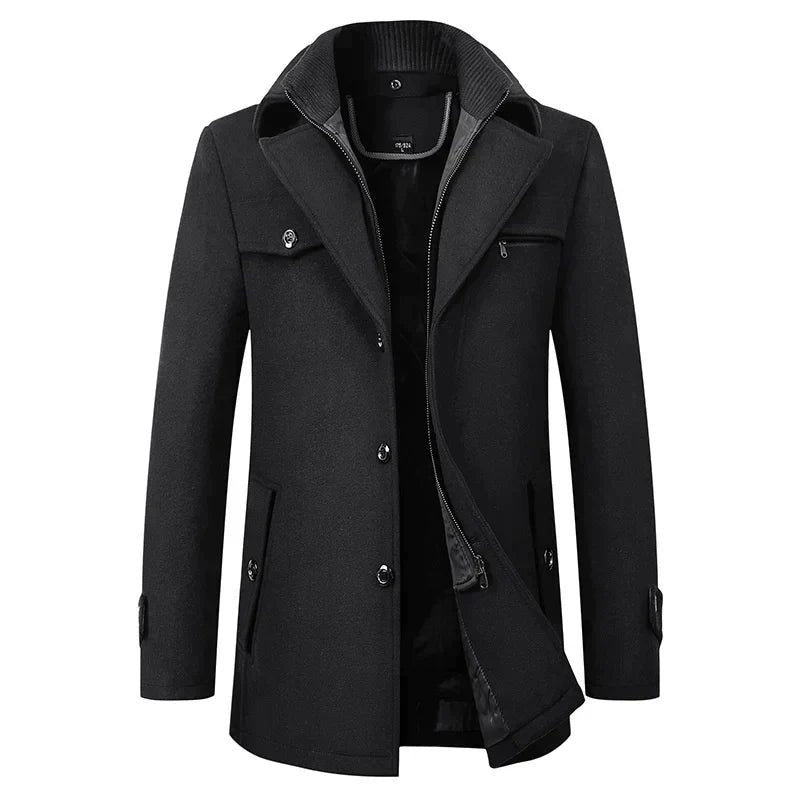 Manteau de ville étanche pour homme - blxckfr