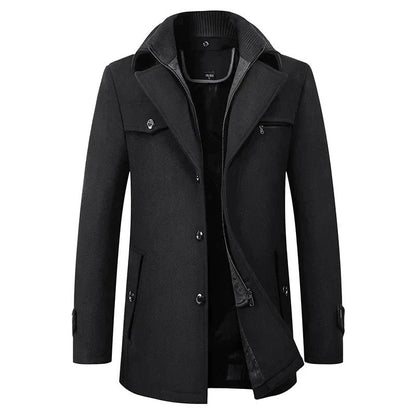 Manteau de ville étanche pour homme - blxckfr