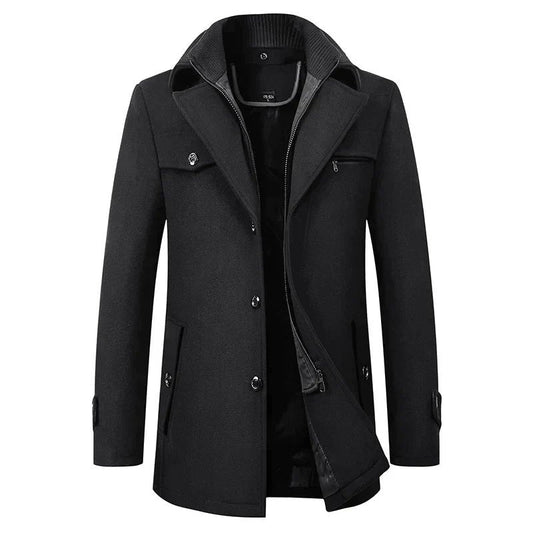 Manteau de ville étanche pour homme - blxckfr